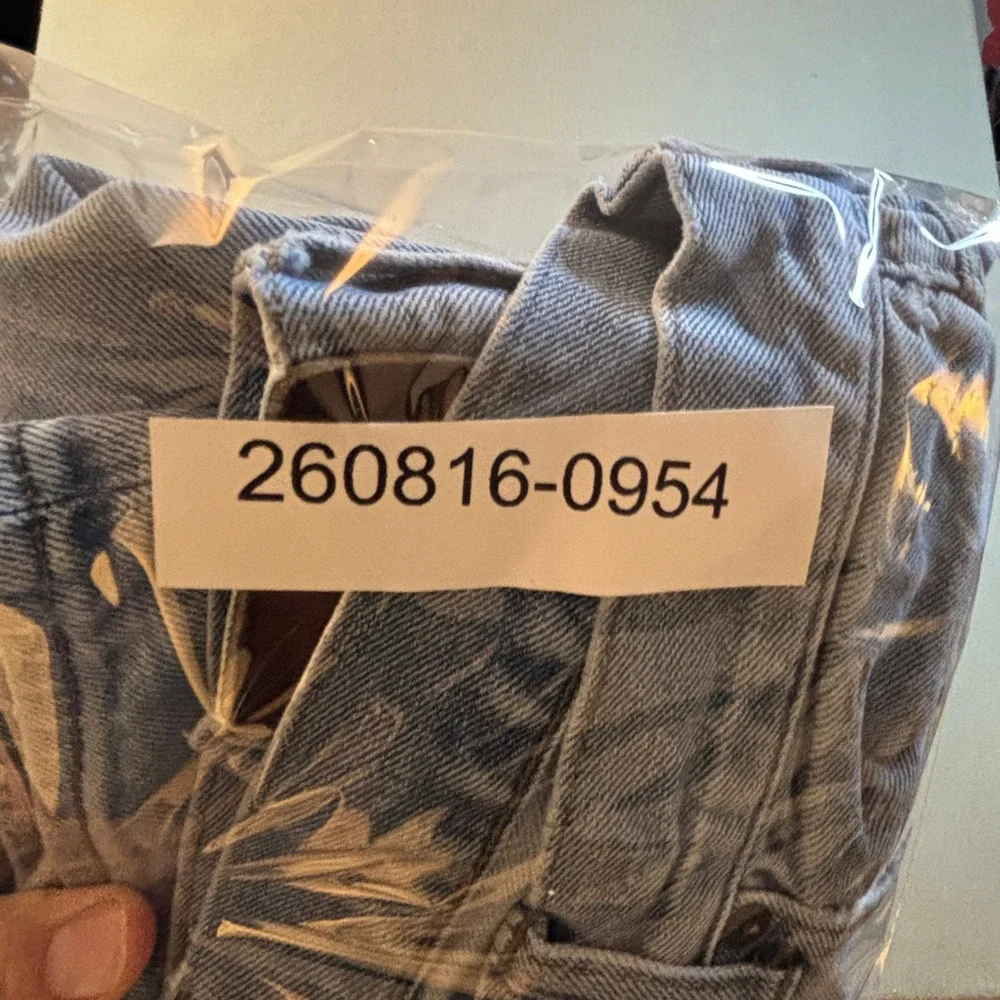 SEO Title:  J Crew 484 Slim Fit Stretch Jeans Mens 33x32 Light Wash Denim